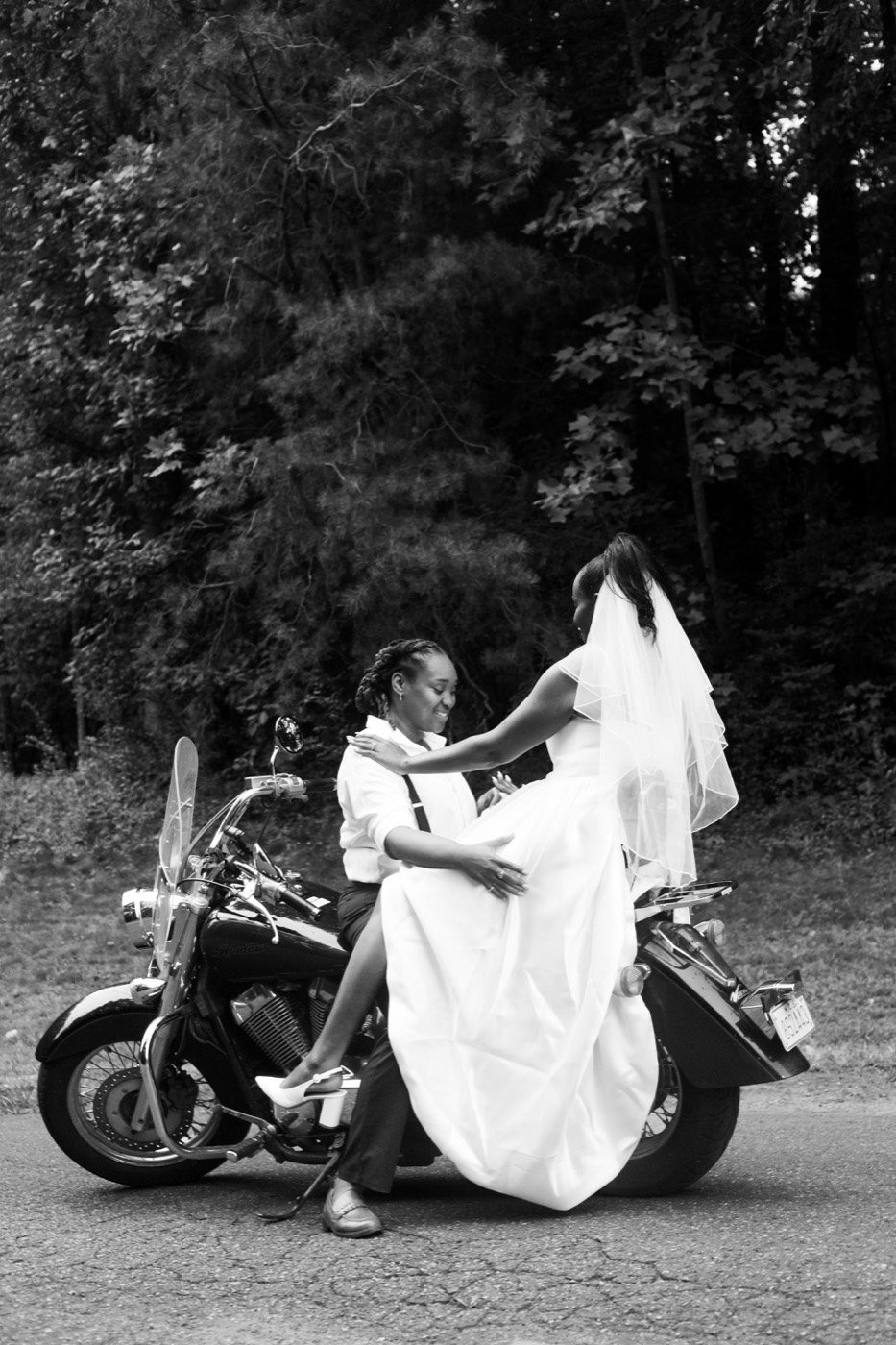 Tasha and Tiara, motorcycle love, frame 25