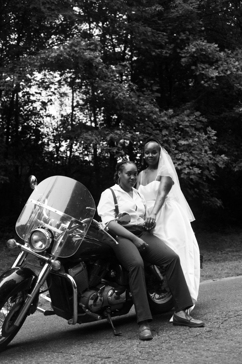 Tasha and Tiara, motorcycle love, frame 32