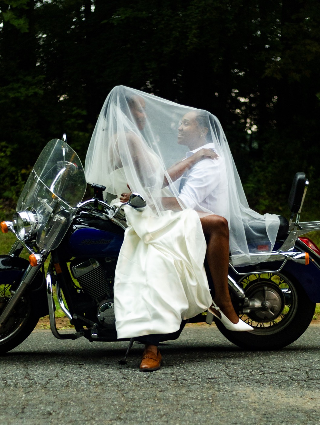 Tasha and Tiara, motorcycle love, frame 42