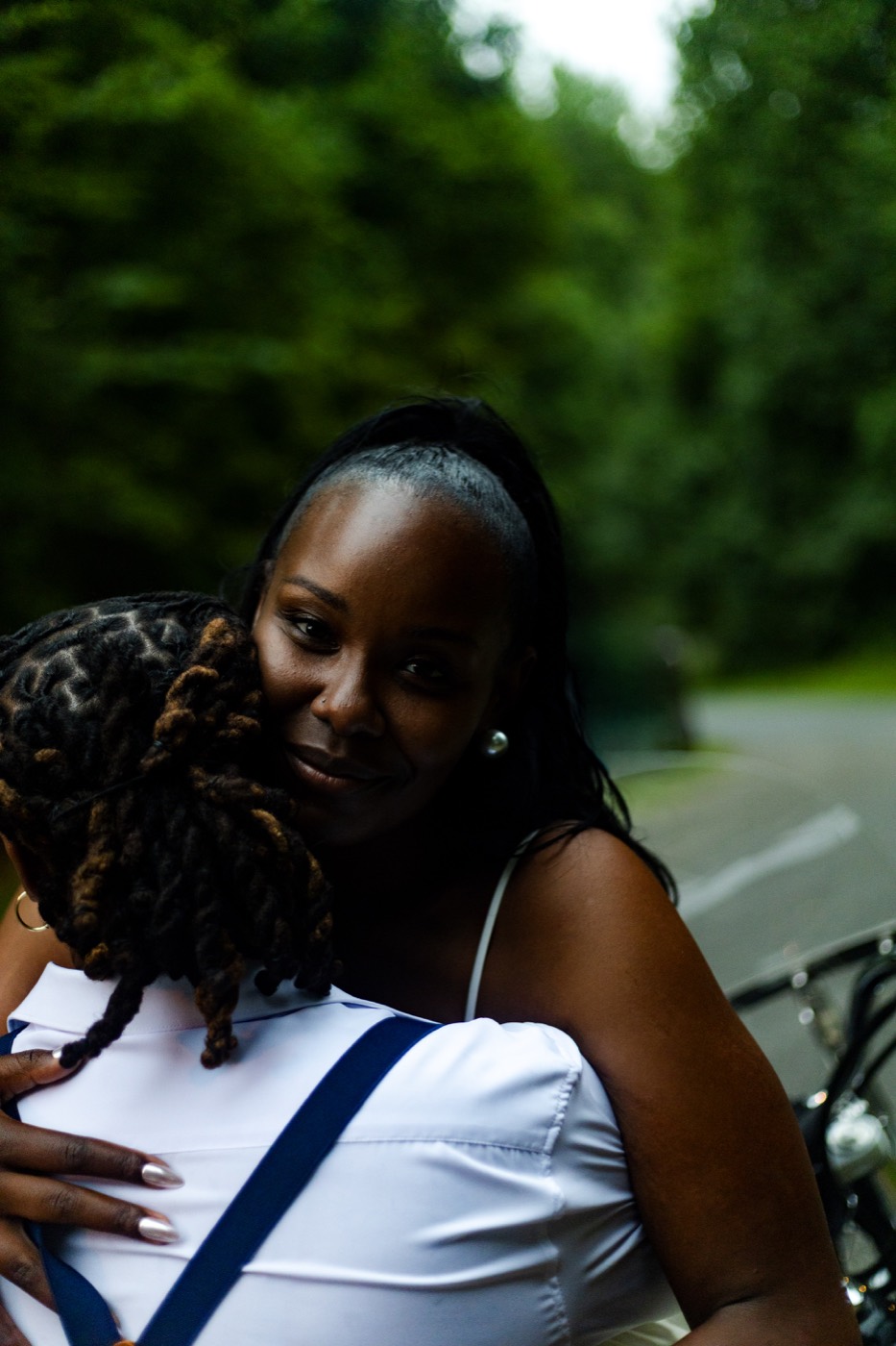 Tasha and Tiara, motorcycle love, frame 50