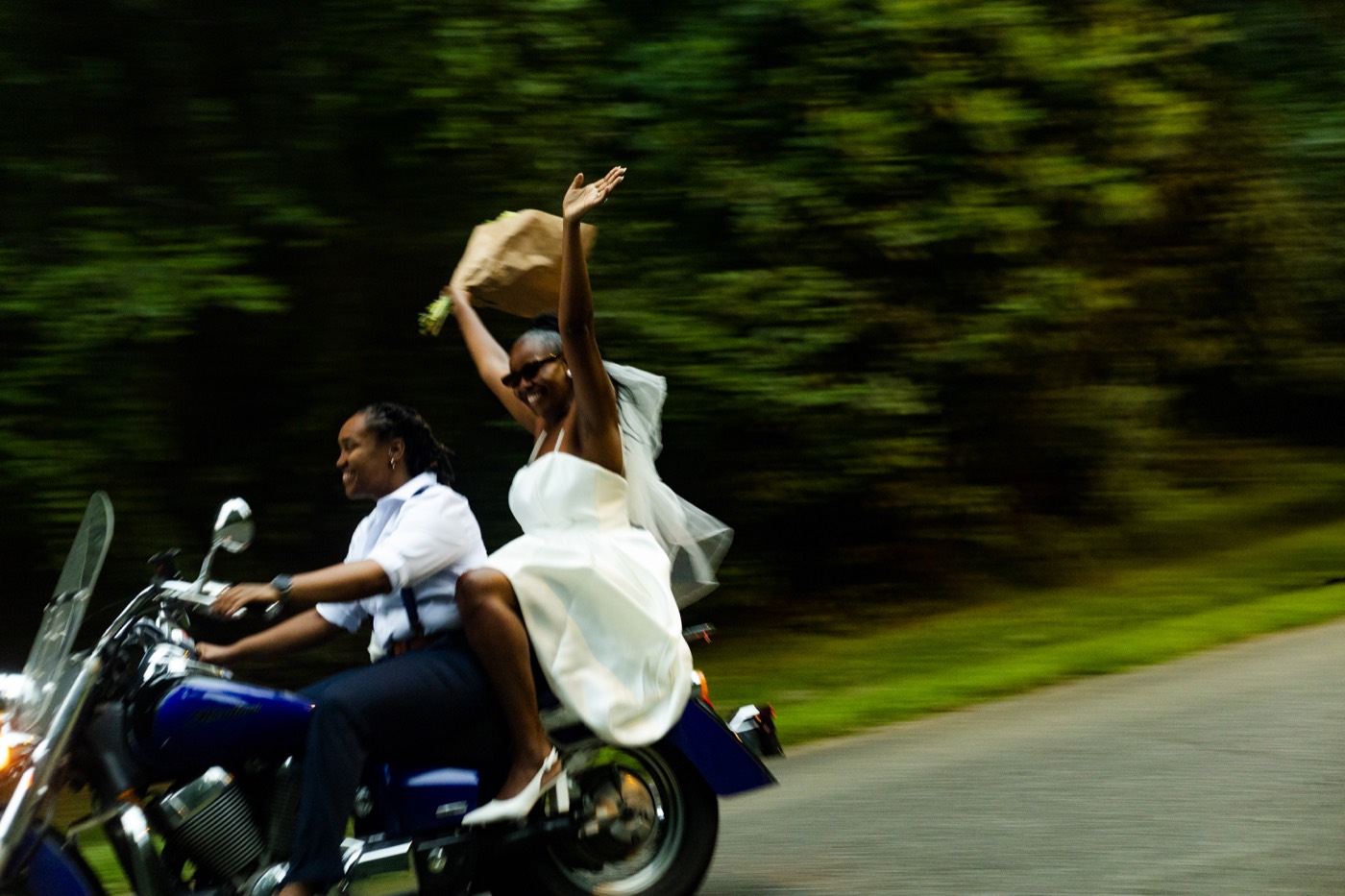 Tasha and Tiara, motorcycle love, frame 73